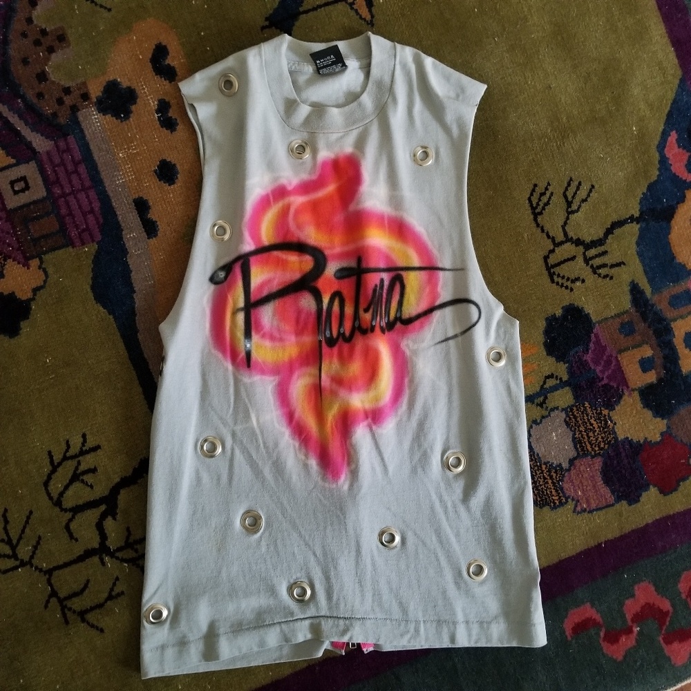 Vintage Upcycled "Ratna" Graffiti Festival Tshirt
